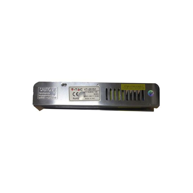foto del prodotto alimentatore per strisce led slim 75w 12v metal ip20