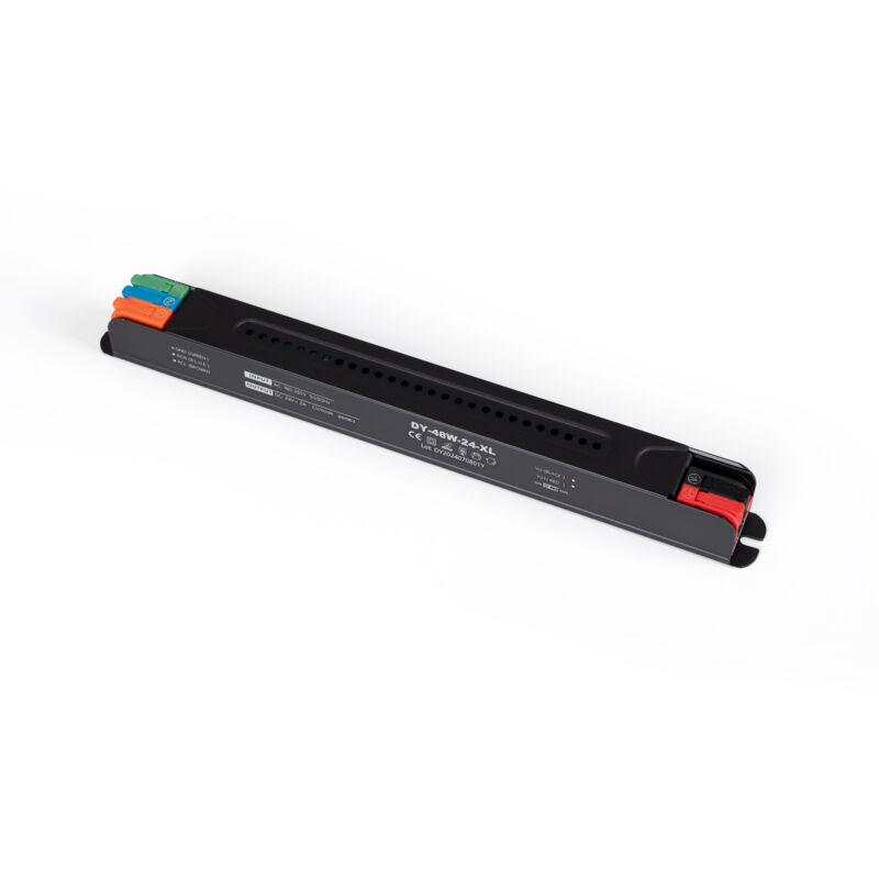 foto del prodotto alimentatore slim 48w 24v 2a alta efficienza ip20