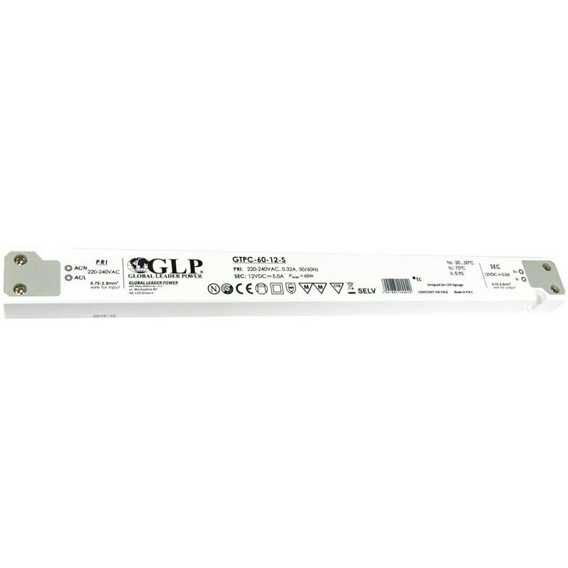 foto del prodotto alimentatore slim 60w 12v glp