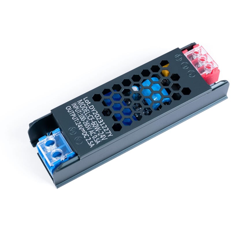 foto del prodotto alimentatore slim 60w 24v 2,5a ip20