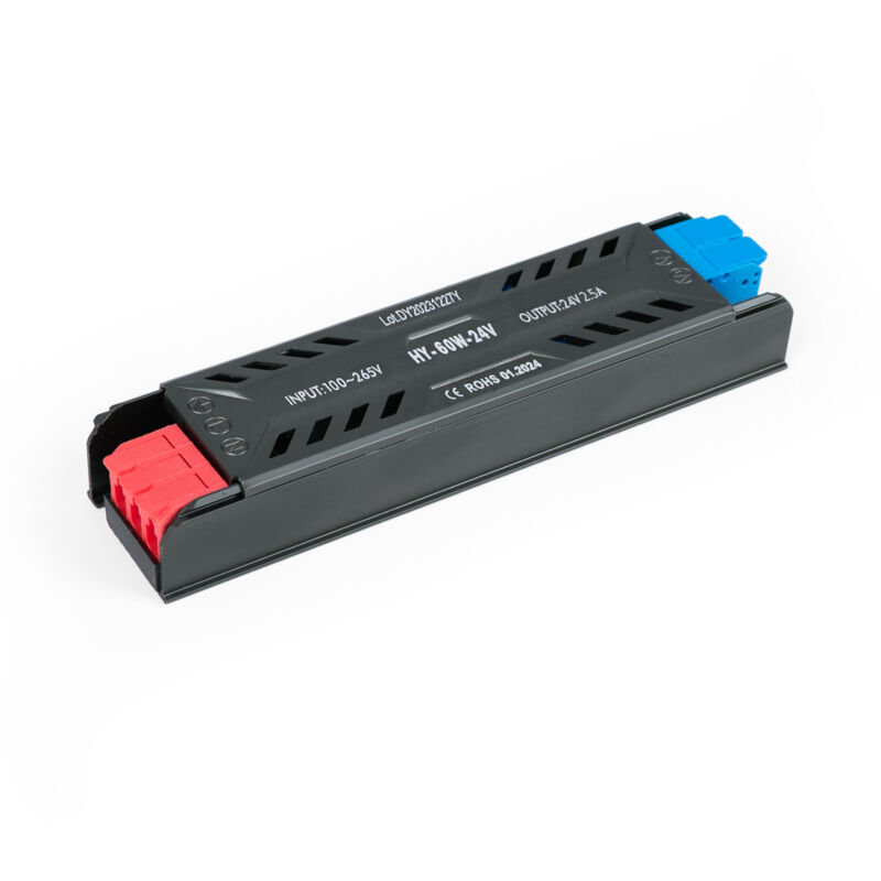foto del prodotto alimentatore slim 60w 24v 3,33a connessione rapida ip20