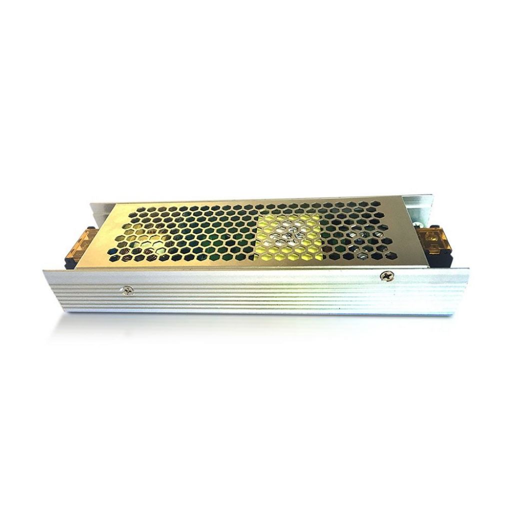 foto del prodotto alimentatore slim in metallo 150 w 24v 6.5a ip20 v tac strisce led