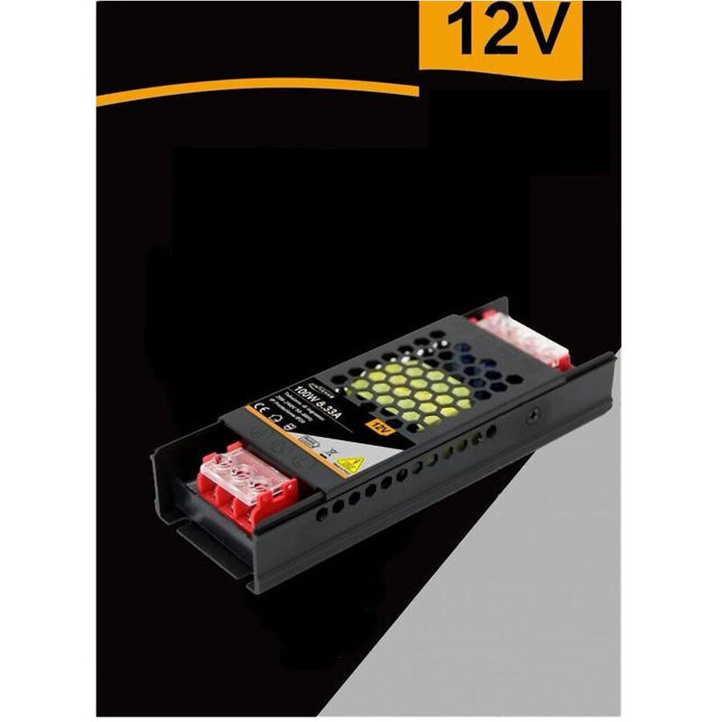 foto del prodotto alimentatore slim stabilizzato 12v 100w switch trasformatore 8.33mha fhyla100w12v - - trade shop traesio