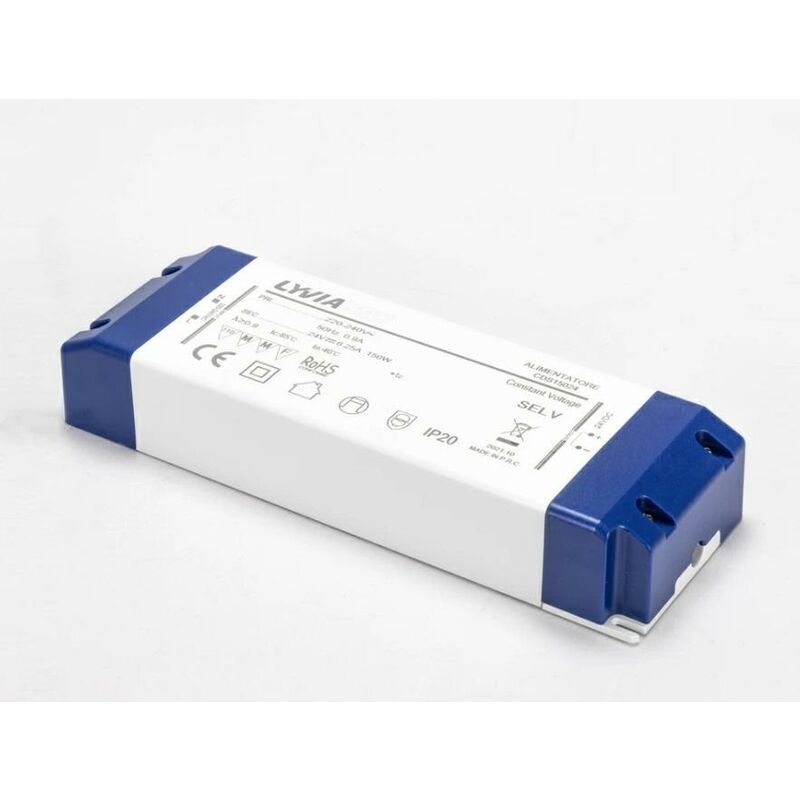 foto del prodotto alimentatore slimcompatto per strisce led 24v 150w cds15024 - arteleta