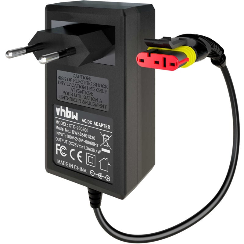foto del prodotto alimentatore sostituisce 5931636-01 per batterie da avviamento per robot tosaerba - vhbw