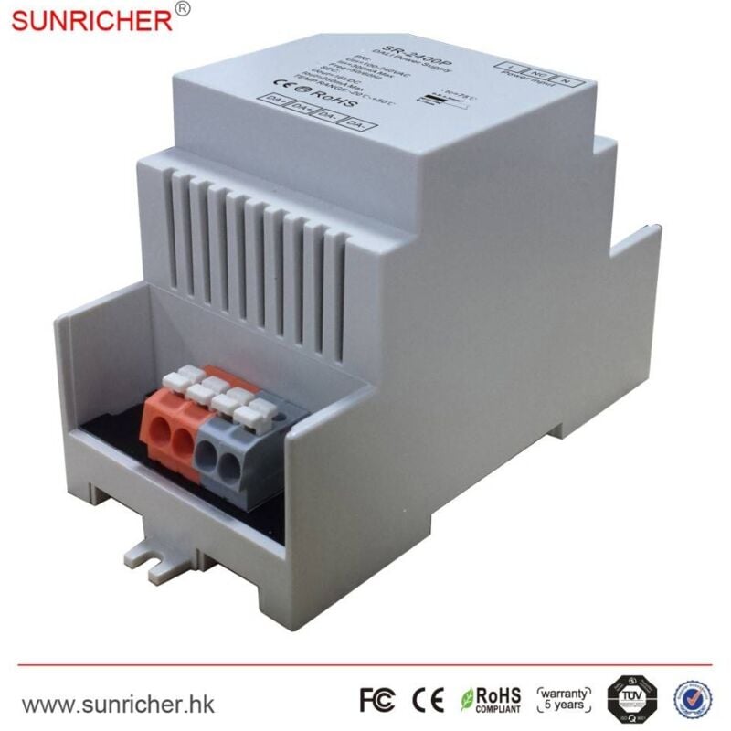 foto del prodotto alimentatore sunricher per dali 100 240v ac 16v dc 250ma