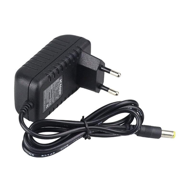 foto del prodotto alimentatore switching 12vdc 1a, spinotto 5,5x2,1mm