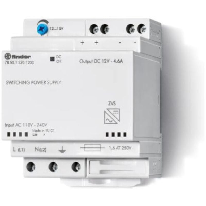 foto del prodotto alimentatore switching 50w 12vdc (4.5a) 785012301202 - finder