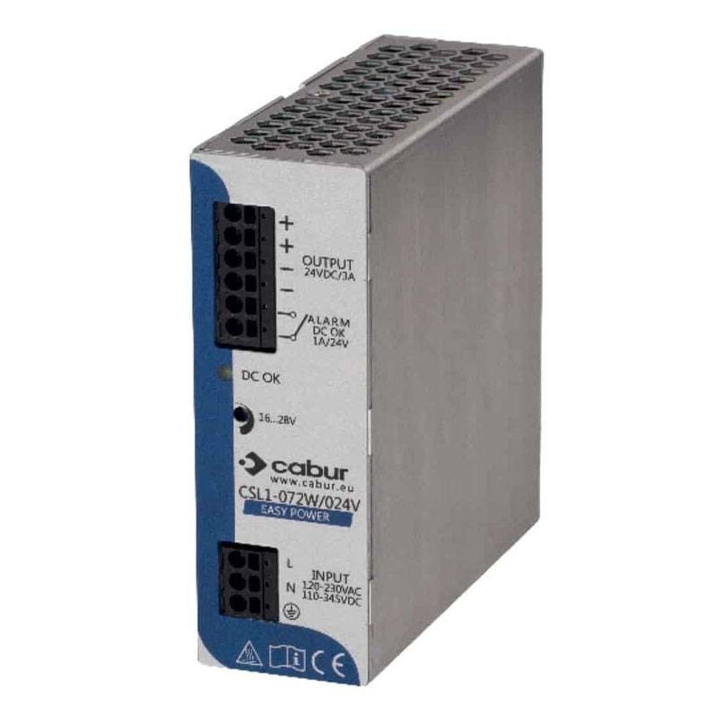 foto del prodotto alimentatore switching cabur easy power 24v 72w xcsl1072w024vaa