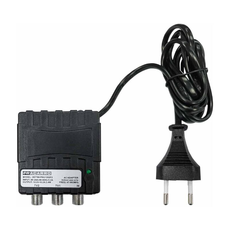 foto del prodotto alimentatore switching fracarro connettore f max 200ma - 287789