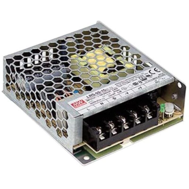 foto del prodotto alimentatore switching ite uscita singola 50 w 12 v telaio chiuso solo per uso professionale