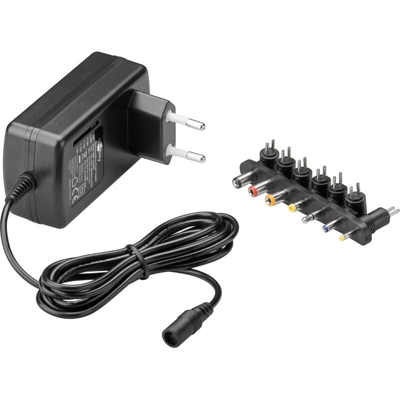 foto del prodotto alimentatore switching universale 1500 ma tensione regolabile 3 45 5 6 9 12 v
