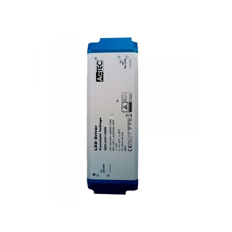foto del prodotto alimentatore trasformatore cv 150w 24v 6,25a tensione costante 210x67x34mm