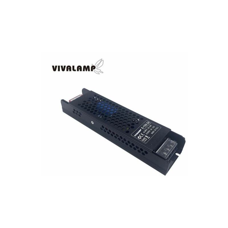 foto del prodotto alimentatore trasformatore stabilizzato 150w 220v dc 24v 6.5a ip20