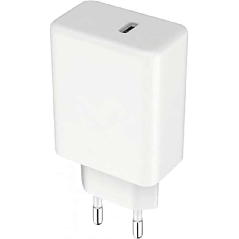 foto del prodotto alimentatore type c 20 w bianco