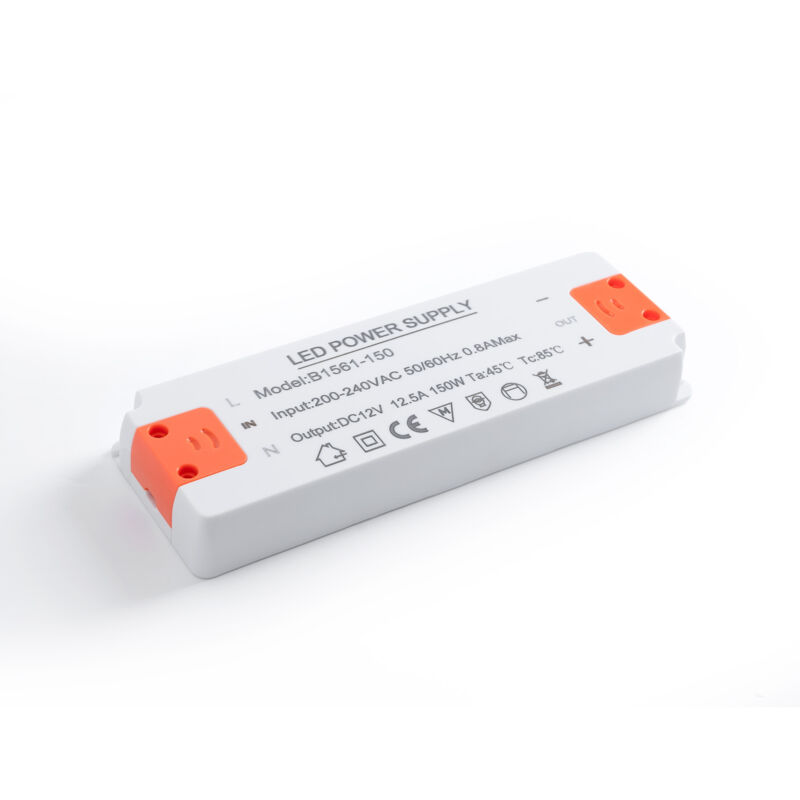 foto del prodotto alimentatore ultra slim 12v 150w 12,5a ip20