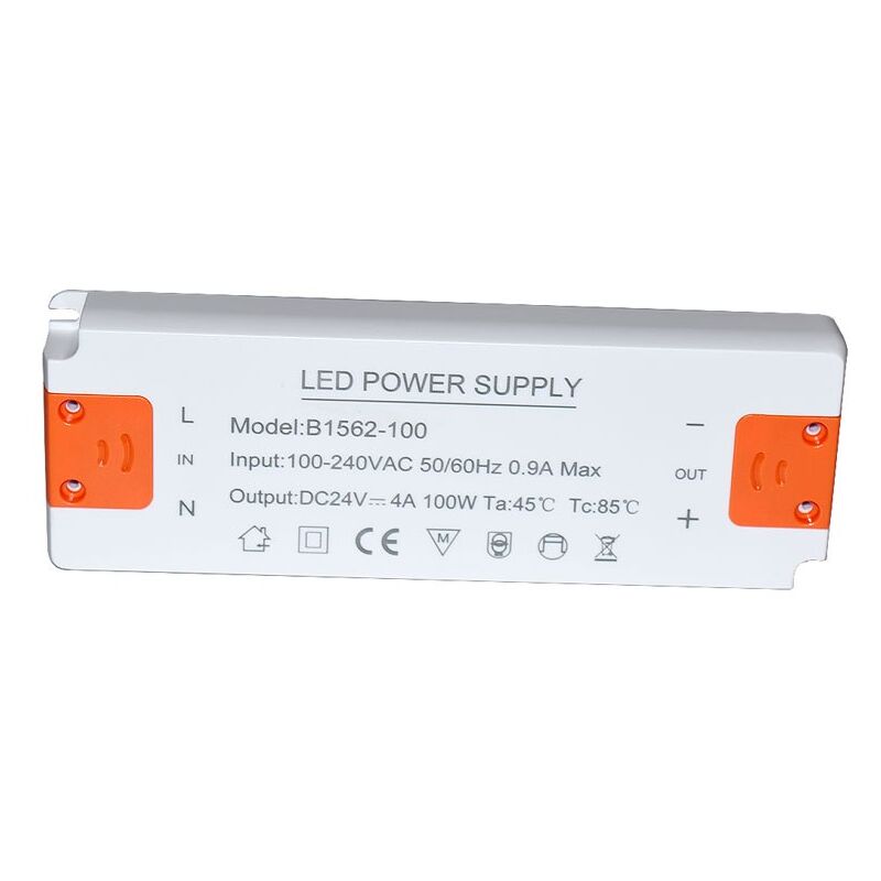 foto del prodotto alimentatore ultra slim 24v 100w ip20