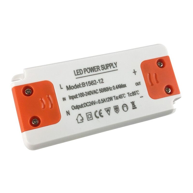 foto del prodotto alimentatore ultra slim 24v 12w ip20