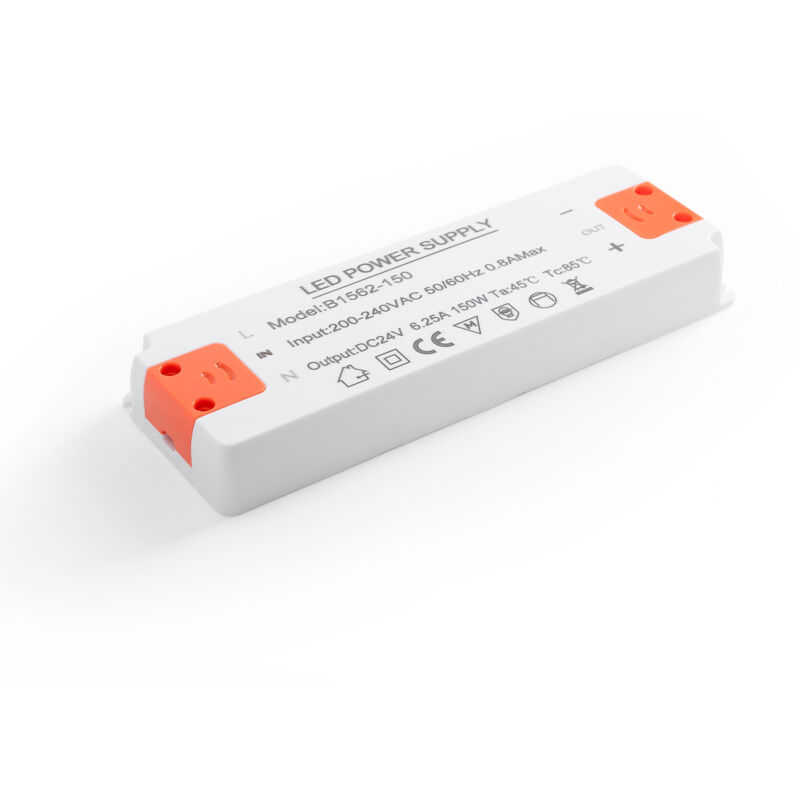 foto del prodotto alimentatore ultra slim 24v 150w 6,25a ip20