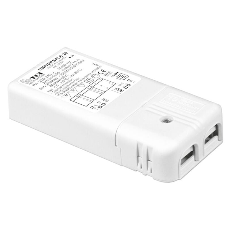 foto del prodotto alimentatore universale tci 20 per led 250ma-700ma 122201