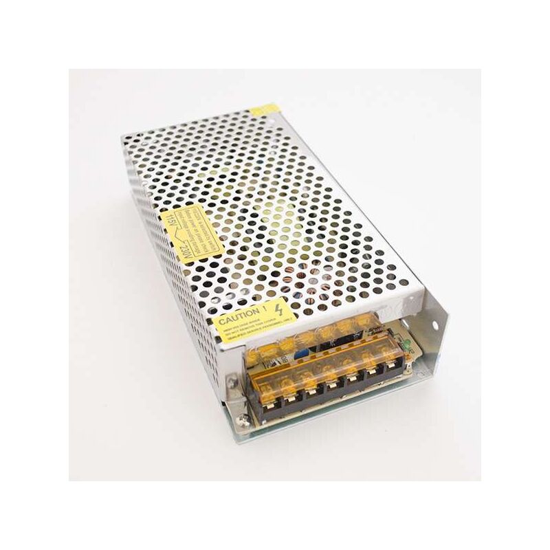 foto del prodotto alimentazione 12 volt 120w 10a bornier optonica