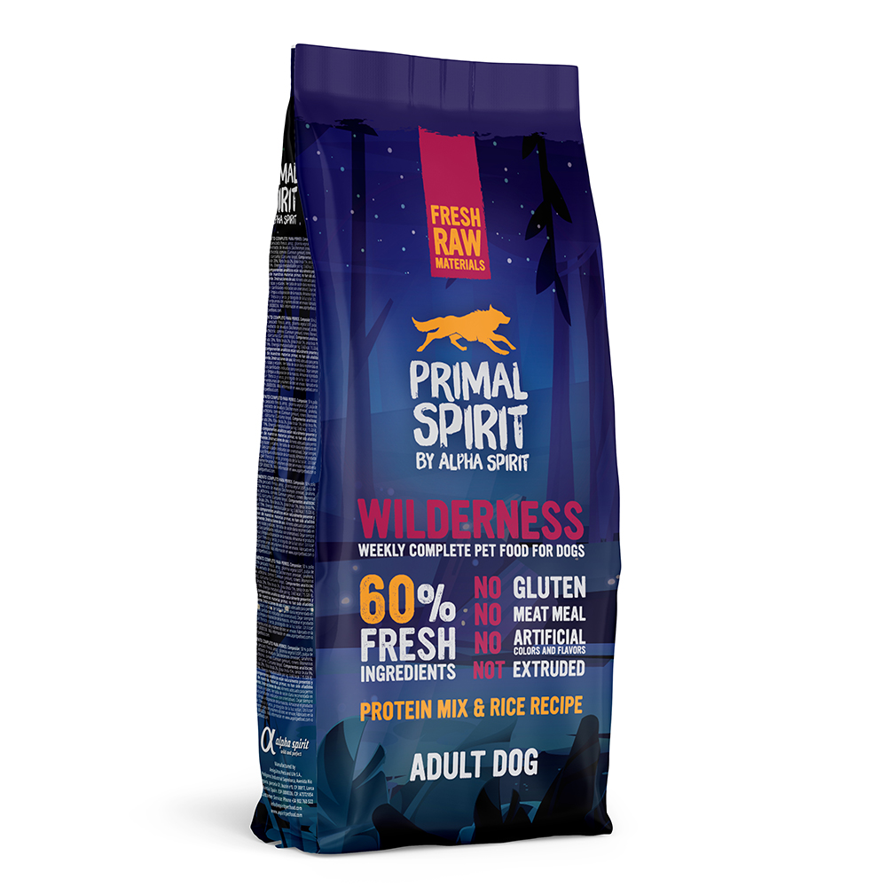 foto del prodotto alimento per cani primal spirit 60 wilderness 12 kg
