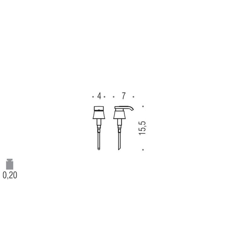 foto del prodotto alize erogatore spandisapone cromato codice prod b93710cr colombo design