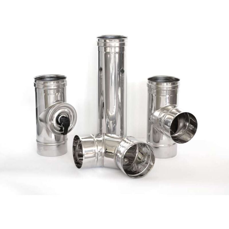 foto del prodotto allacciamento inox d80 mono