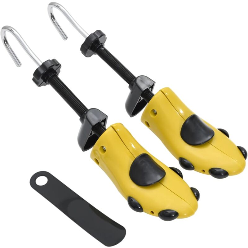 foto del prodotto allargascarpe con calzascarpe giallo eu 41 46 in plastica vidaxl