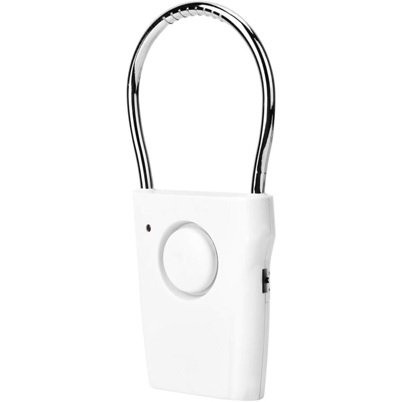 foto del prodotto allarme per porte e finestre, allarme per maniglia della porta, sensore per porte finestre, sensore tattile da 120 db, allarme antifurto per maniglia