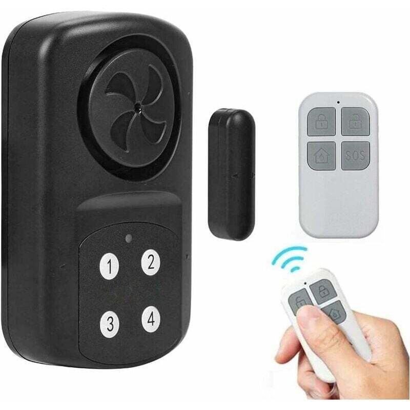 foto del prodotto allarme wireless per porte e finestre allarme antifurto per la casa allarme antifurto impermeabile ip 67 4 modalit 140 db