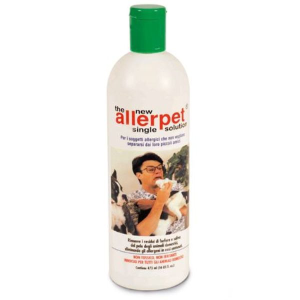 foto del prodotto allerpet solution deallergizzante per animali 355 ml 1 ordine scegli lo sconto bzr5 bzr20 200 punti fedelt detergenti per gatti