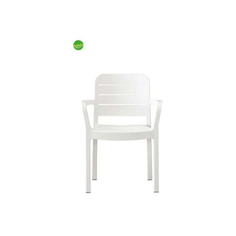 foto del prodotto allibert sedia tisara bianca