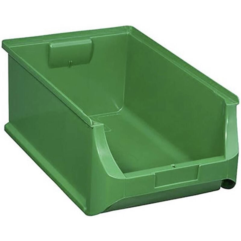 foto del prodotto allit 456219 cassetta impilabile da magazzino l x a x p 310 x 200 x 500 mm verde 1 pz.