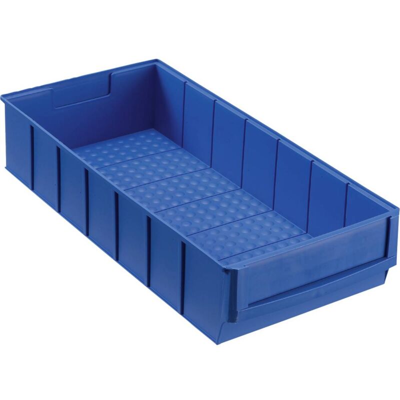 foto del prodotto allit 456550 cassetta impilabile da magazzino l x l x a 400 x 185 x 81 mm blu 1 pz.