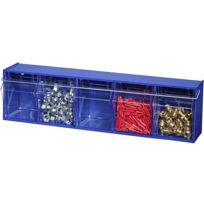 foto del prodotto allit 464500 sicurezza apertura per contenitori a scomparsa varioplus proflip lockbar l x a x p 610 x 3 x 52 mm argen