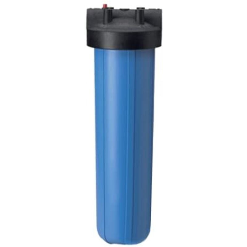 foto del prodotto alloggiamenti big blue contenitore filtro acqua per cartucce big blue 20 nero blu 1 i o con rilascio di pressione pentair