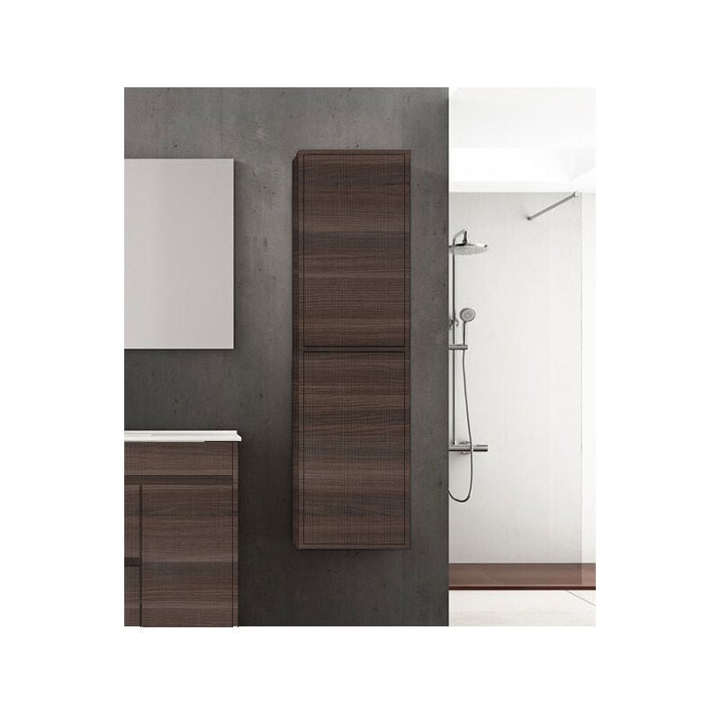 foto del prodotto allstone colonna per mobili da bagno 10 colori e due misure disponibili. frassino tea 35x140x25
