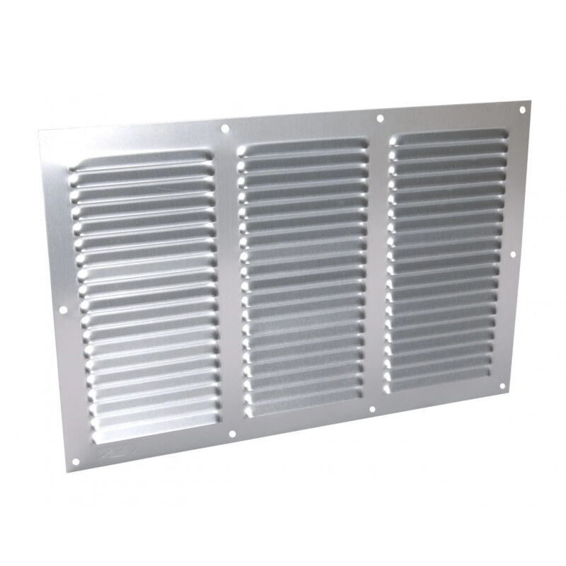 foto del prodotto alluminio anodizzato grigio con schermo orizzontale rettangolare 20x30
