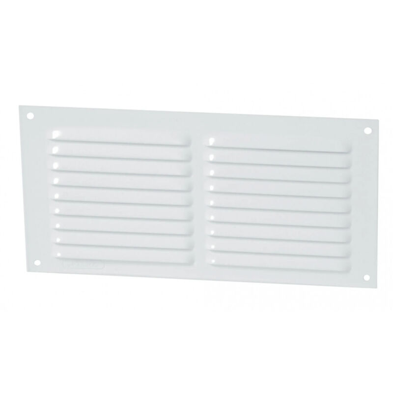 foto del prodotto alluminio laccato bianco con zanzariera orizzontale rettangolare 10x20