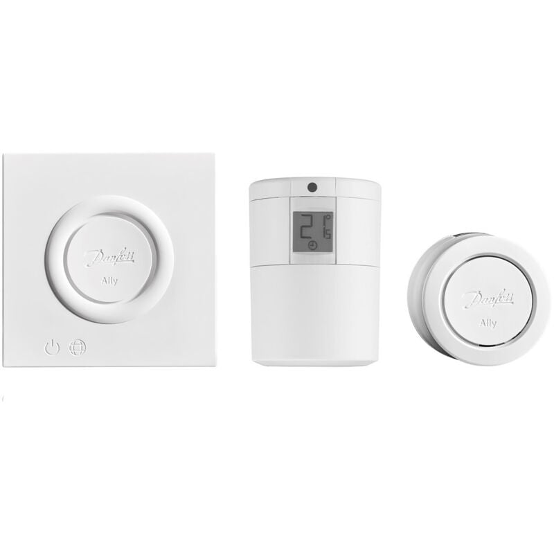 foto del prodotto ally starter pack gateway termostato danfoss