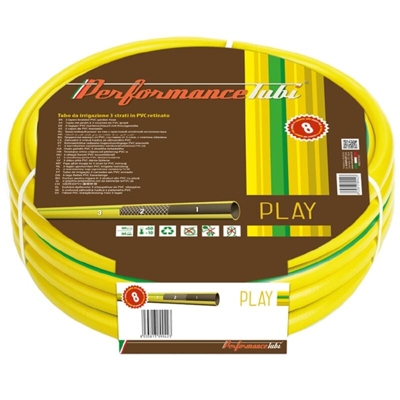 foto del prodotto almaplast tubo irrigazione play giardino 3 4 50 metri diametro 19 mm