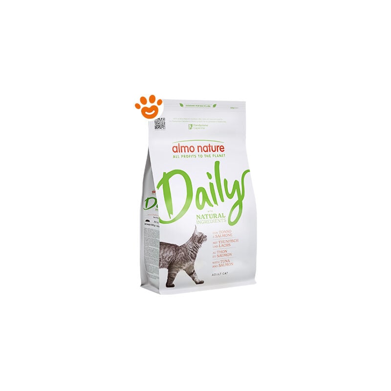 foto del prodotto almo nature cat adult daily con tonno e salmone cat adult daily con tonno e salmone sacco da 1,2 kg