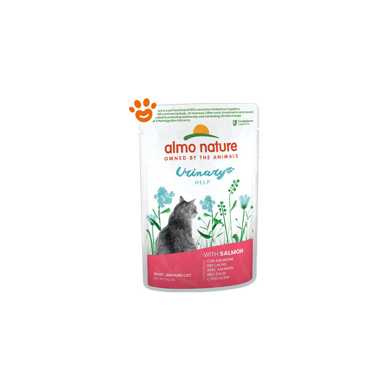 foto del prodotto almo nature cat adult functional urinary help salmone cat adult functional urinary help salmone bustina da 70 gr