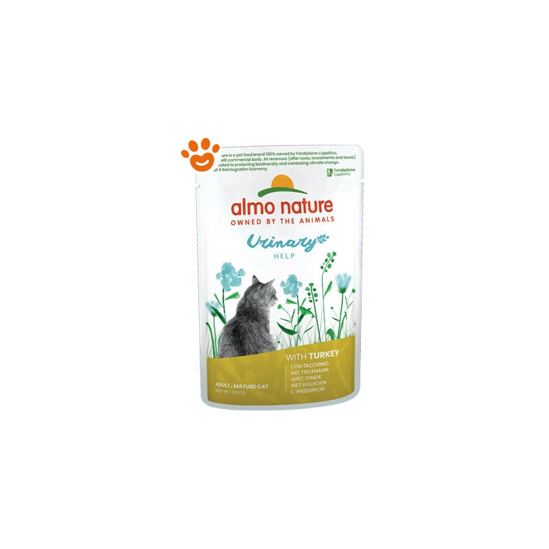 foto del prodotto almo nature cat adult functional urinary help tacchino cat adult functional urinary help tacchino bustina da 70 gr