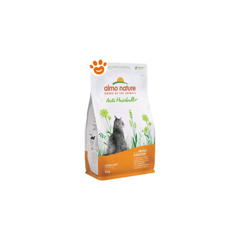 foto del prodotto almo nature cat functional anti hairball con pollo fresco cat functional anti hairball con pollo fresco sacco da 2 kg