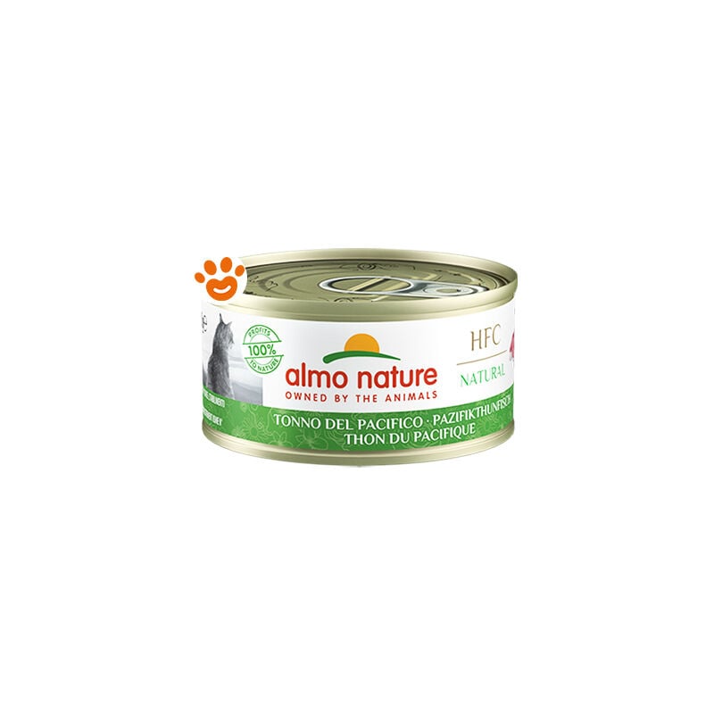 foto del prodotto almo nature cat hfc natural tonno del pacifico 5031h megapack cat hfc natural tonno del pacifico 5031h megapack lattina da 70 gr