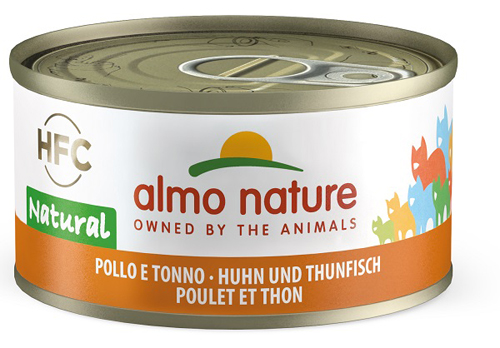 foto del prodotto almo nature cat tonno pollo70g