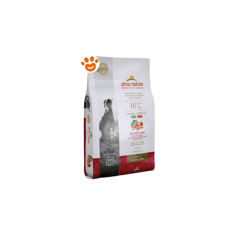 foto del prodotto almo nature dog hfc adult medium large maiale dog hfc adult medium large maiale sacco da 8 kg