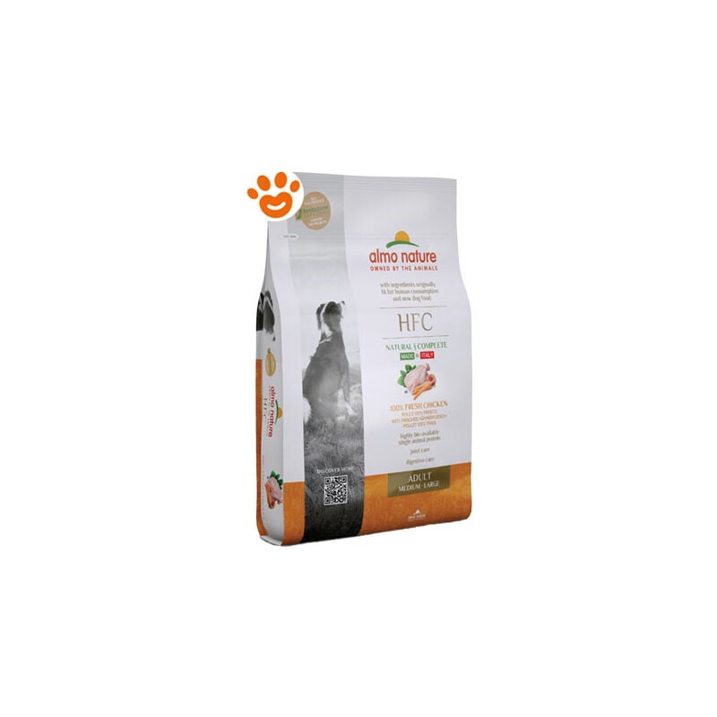 foto del prodotto almo nature dog hfc adult medium large pollo dog hfc adult medium large pollo sacco da 8 kg